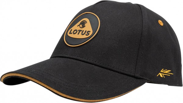 Lotus Speed Cap schwarz-gold