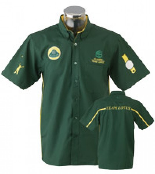 Classic Team Lotus Crew Shirt Lotus Shop Lotus Merchandise & Cars