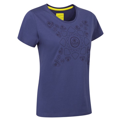 Lotus T-Shirt women blue
