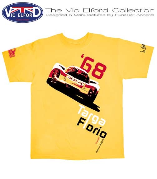 Porsche 907 Targa Florio T-Shirt/Gelb