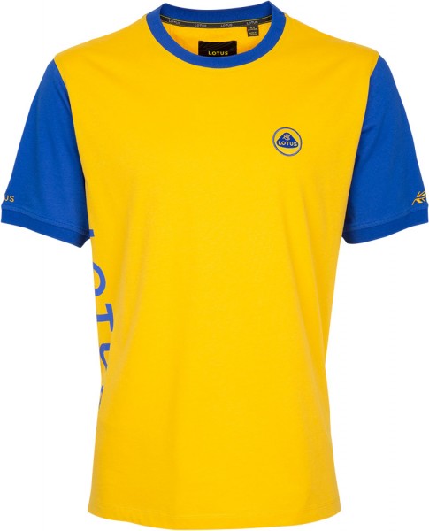 Men´s Speed T-Shirt gelb/ blau