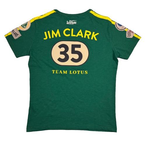 T-Shirt Jim Clark Ollon-Villars 1965 grün