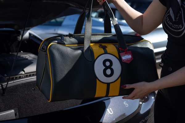 Vintage Weekender NO.8 Grün/Gelb
