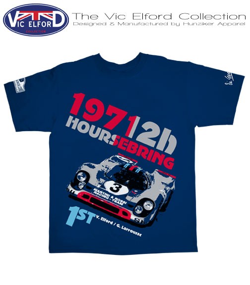 Porsche 917 Martini Racing T-Shirt/Blau