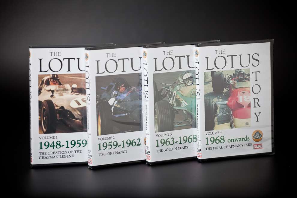 DVD Set The Lotus Story | Lotus Shop - Lotus Merchandise & Cars